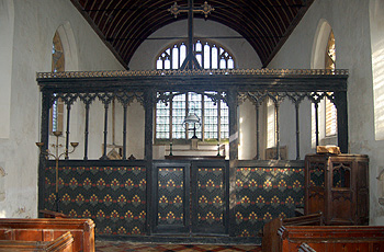 The rood screen February 2012